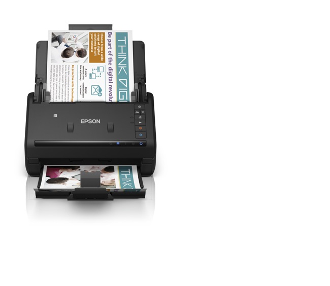 Epson WorkForce ES 500W - Color Duplex Document Scanner for small business