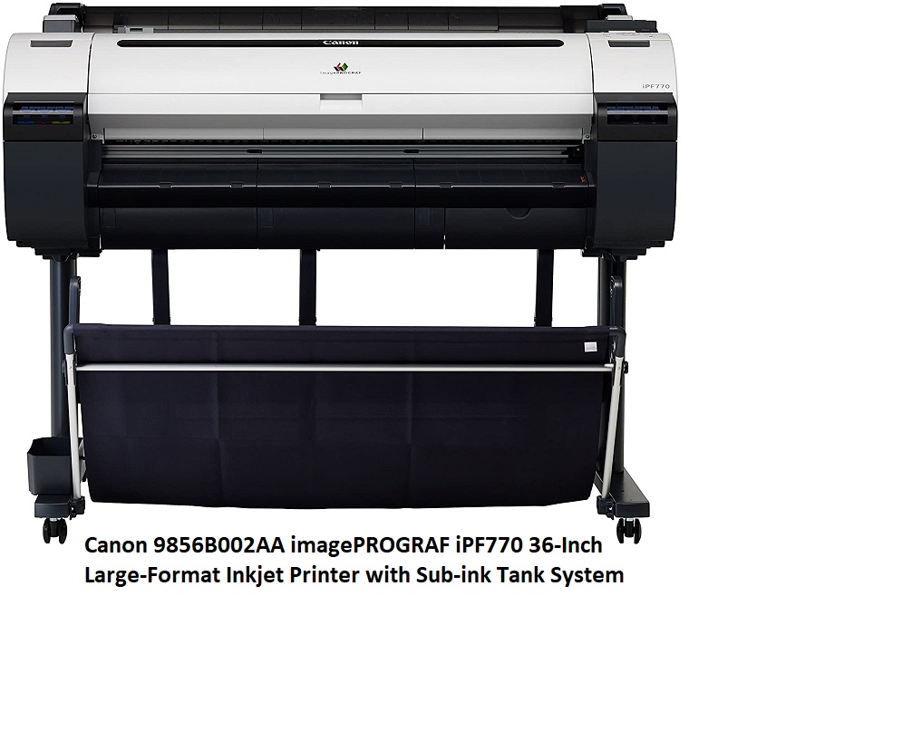 Canon imagePROGRAF iPF770 36 inch inkjet Large Format Printing Machine