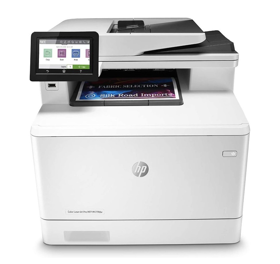 HP Color LaserJet Pro MFP M479fdw – Best Overall Color Laser Printer