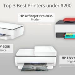 List of Best Printers Under $200 (Reviews)