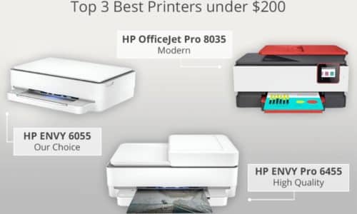 6 Best Printers Under $200 Printer + Scanner – [New Products Updated]