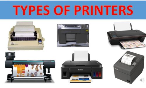 Types of Printers & Which one is Best for your needs